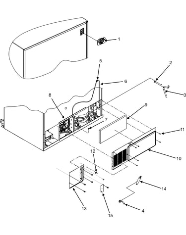 Cabinet back