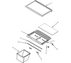 Crosley CT18G5B shelves & accessories diagram