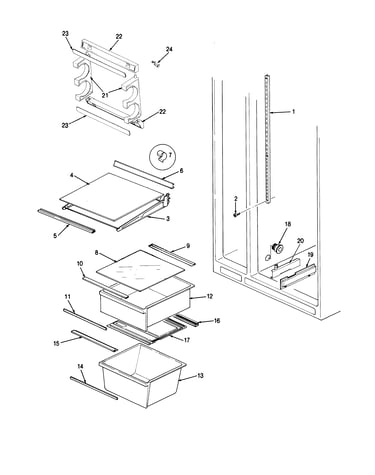 Shelves & accessories