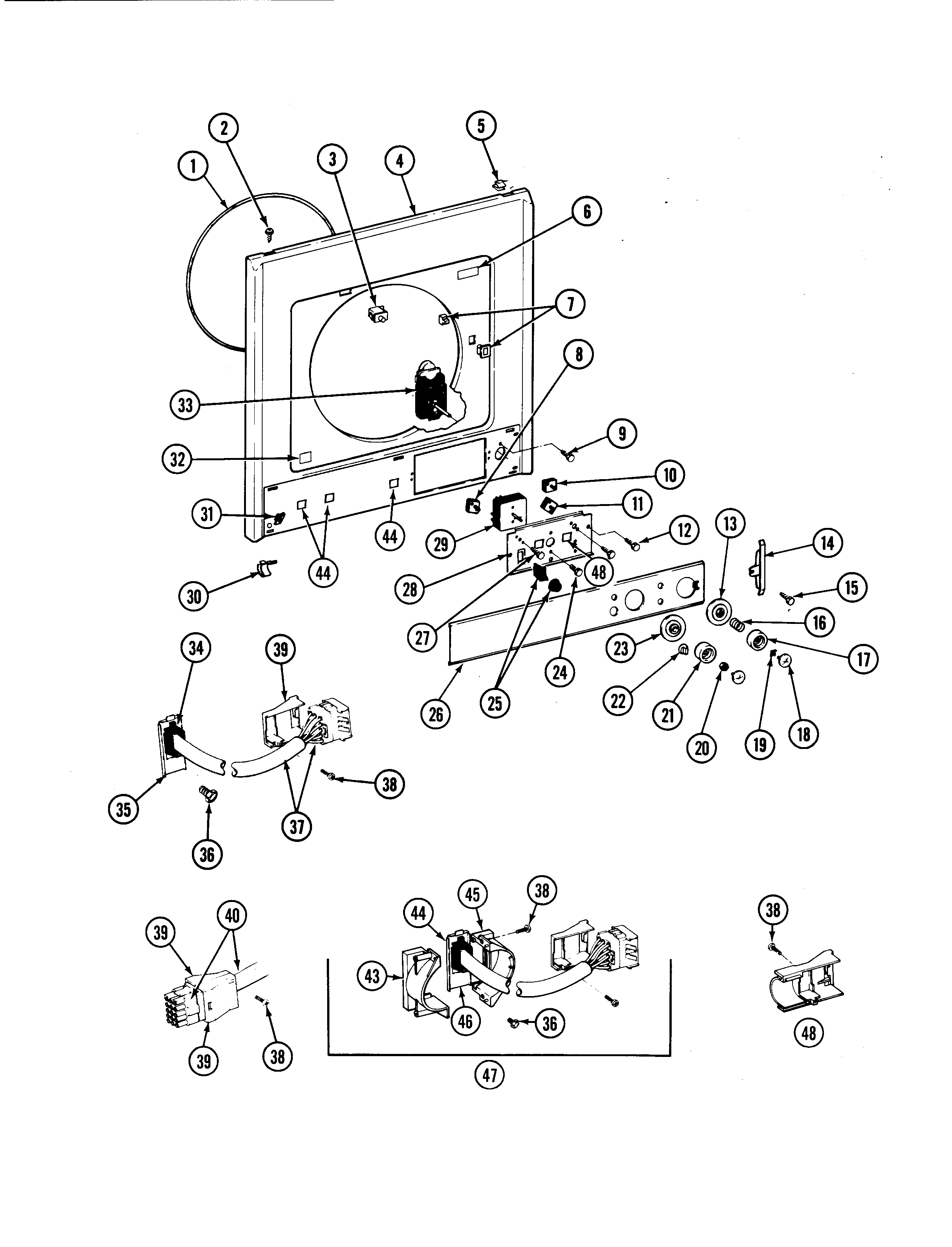 FRONT PANEL & CONTROL PANEL