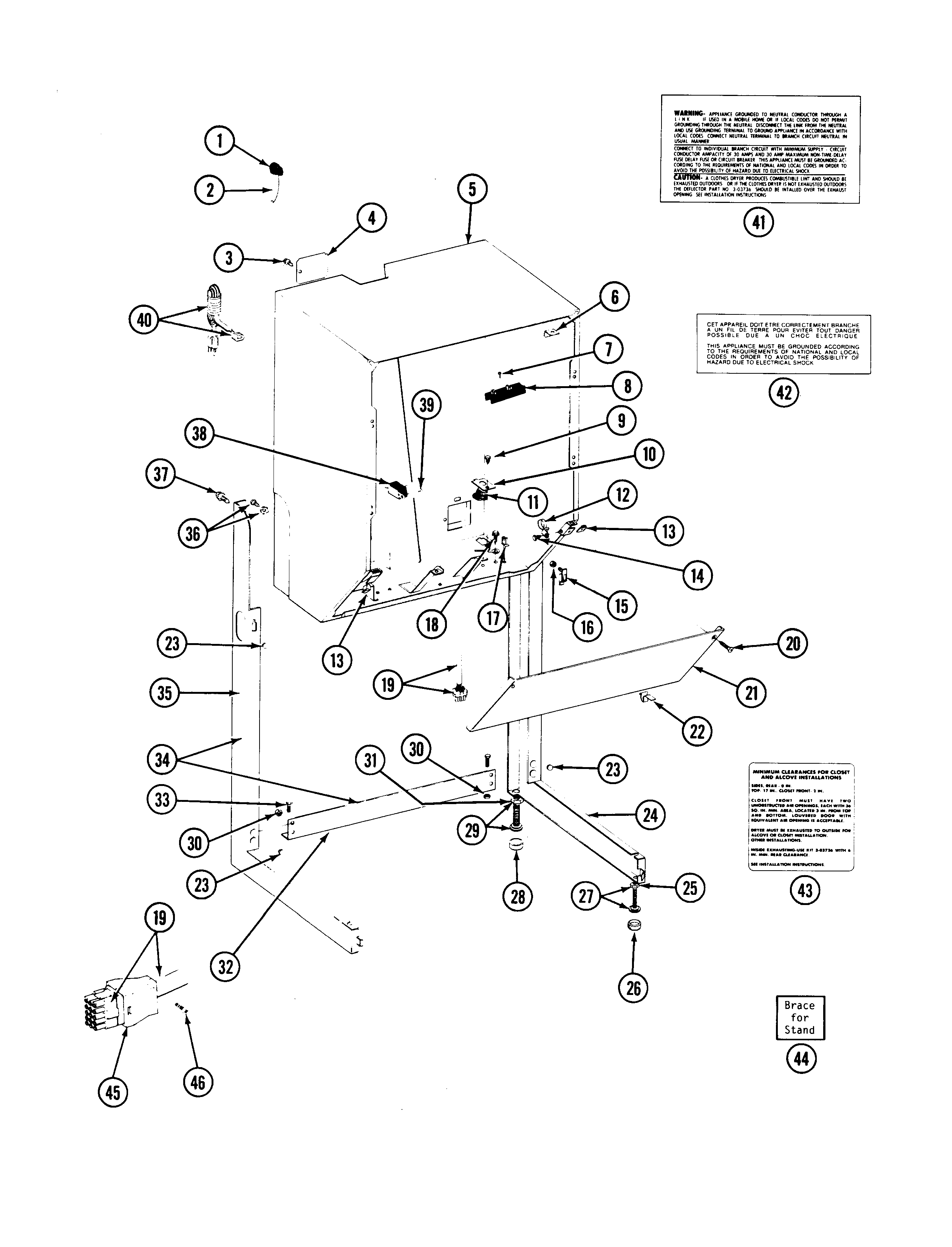 CABINET-DRYER (LSG7800AAE)