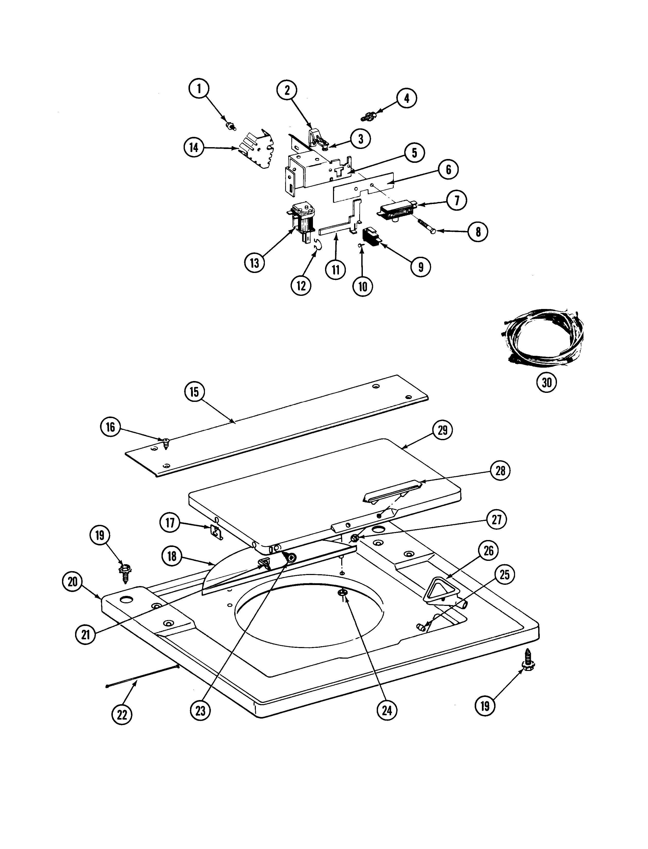 Lid lock (lsg7800aae)