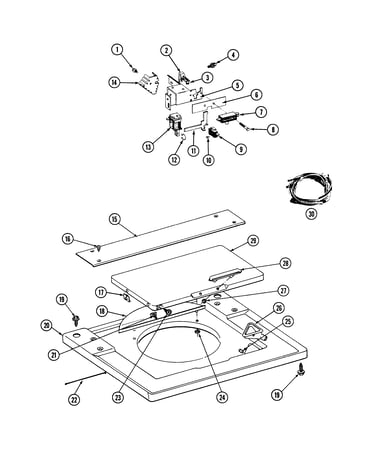 Lid lock (lsg7800aae)
