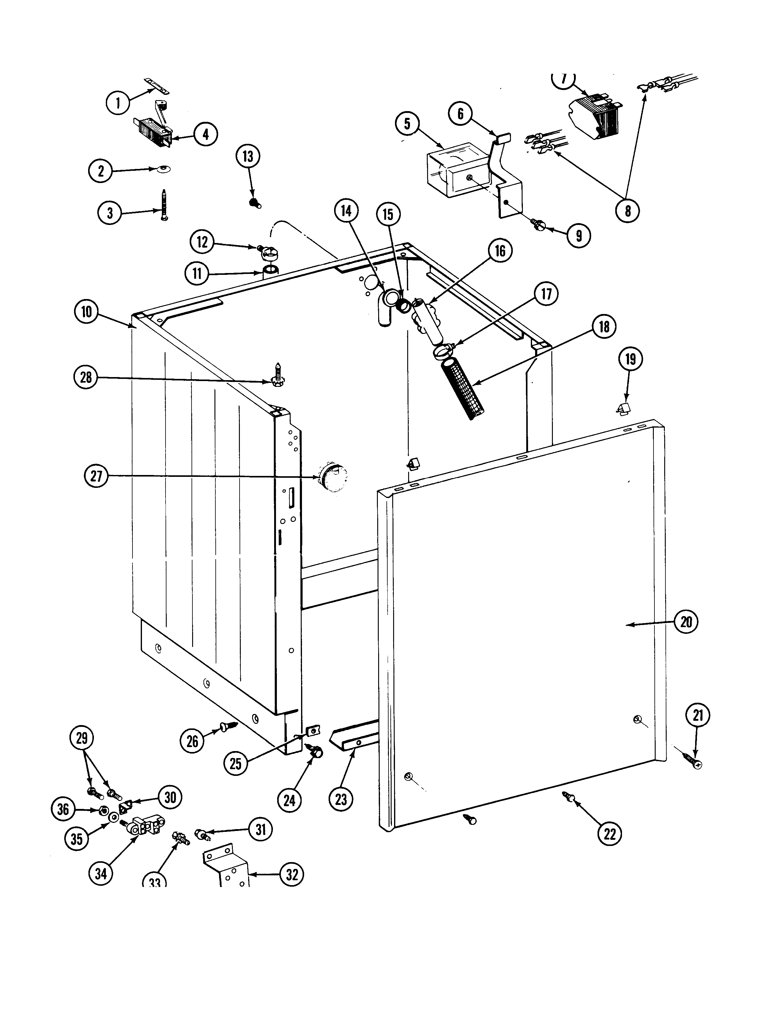 CABINET (LSG7800AAE)