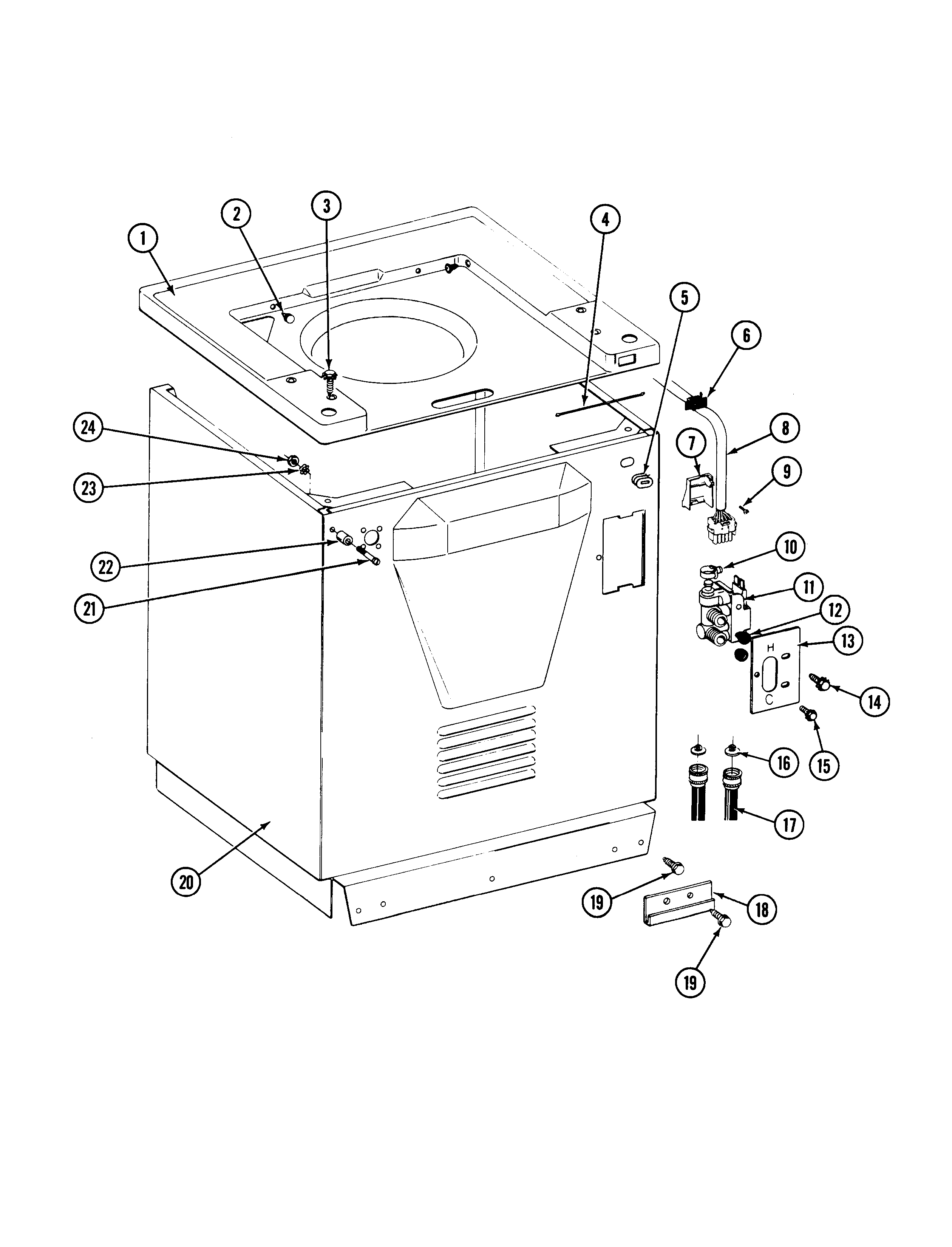 Cabinet-rear (lsg7800aae)