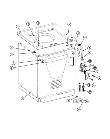 Cabinet-rear (lsg7800aae)