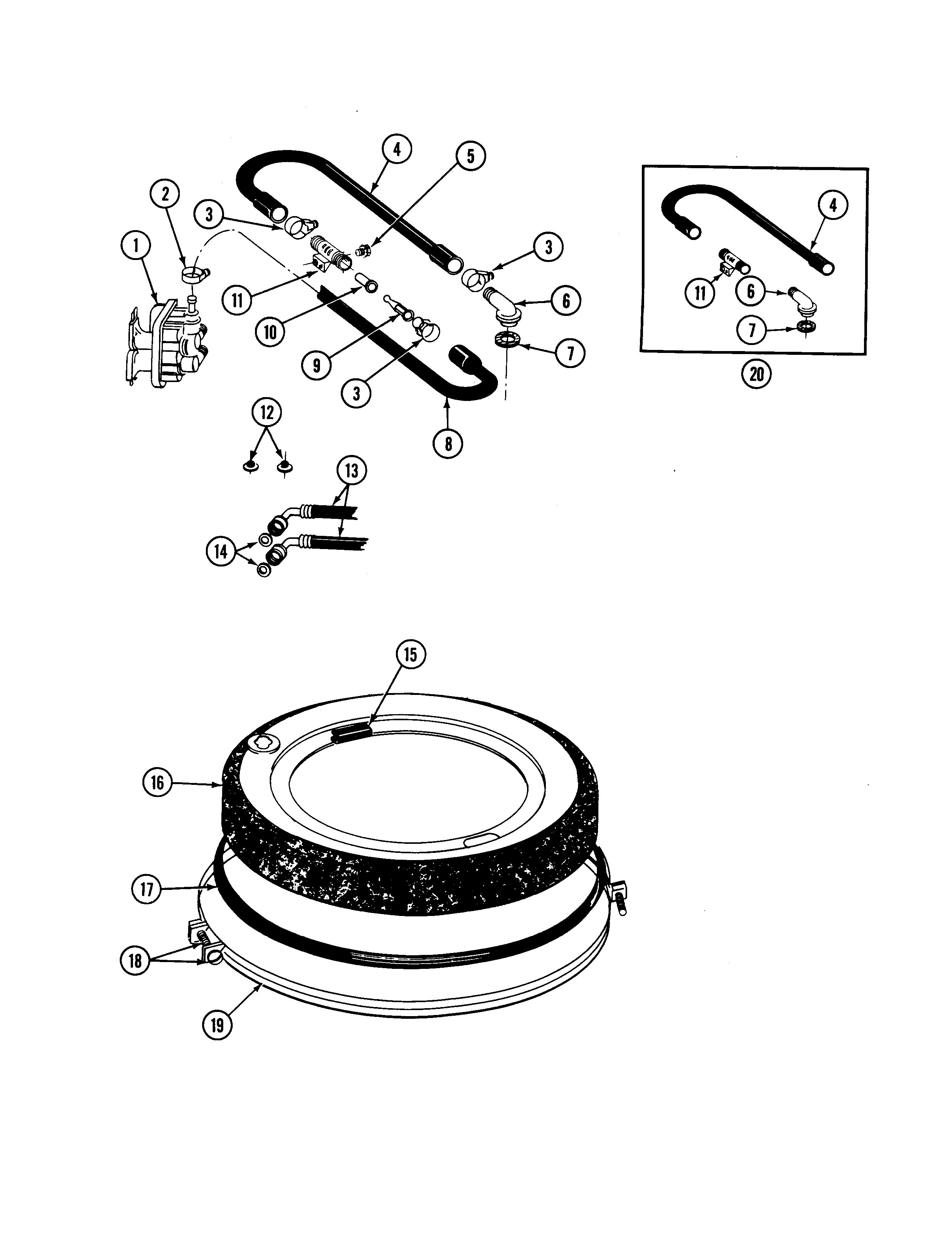 TUB COVER (LSG7800AAE)