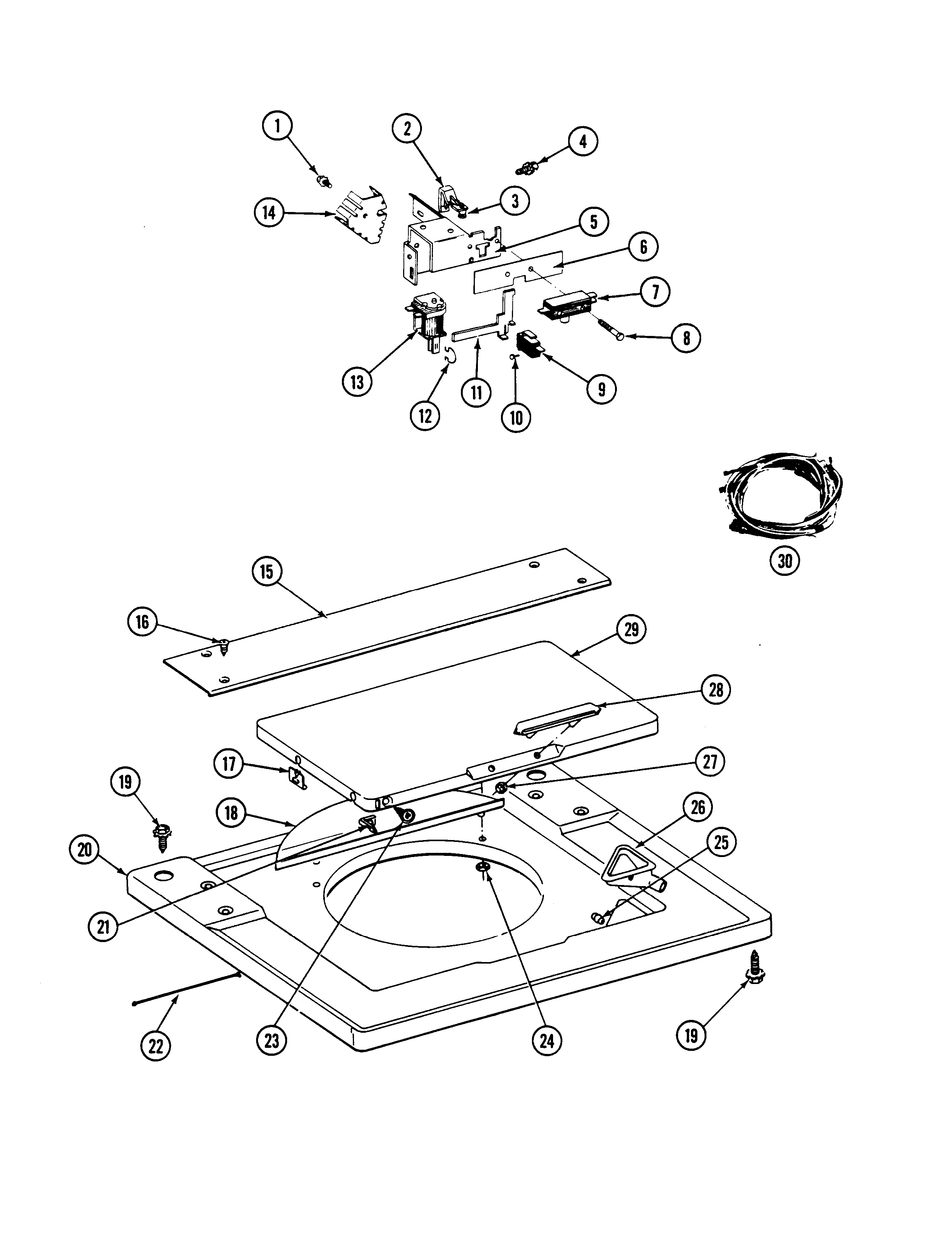 Lid lock (lsg7800ab*)