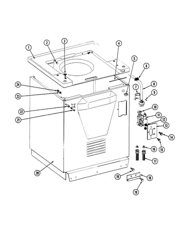 Cabinet-rear (lsg7800ab*)