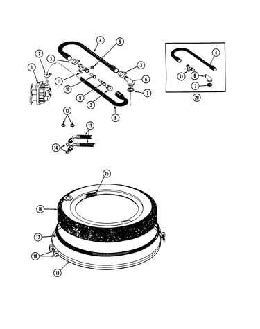 Tub cover (lsg7800ab*)