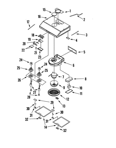 Hood components (complete)