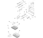 Kenmore Elite 59675534400 freezer shelving diagram