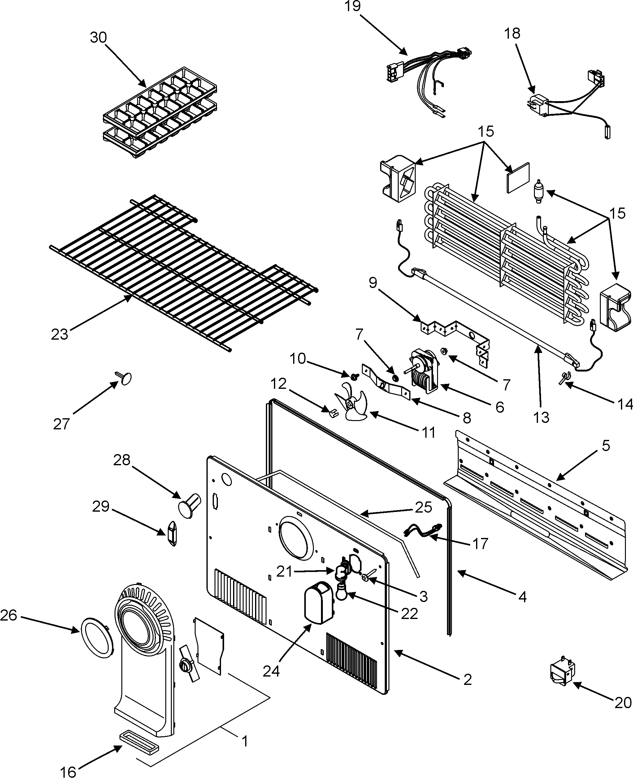 Freezer compartment