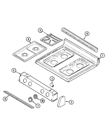 Top assembly