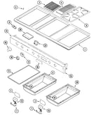 Control panel & top assembly