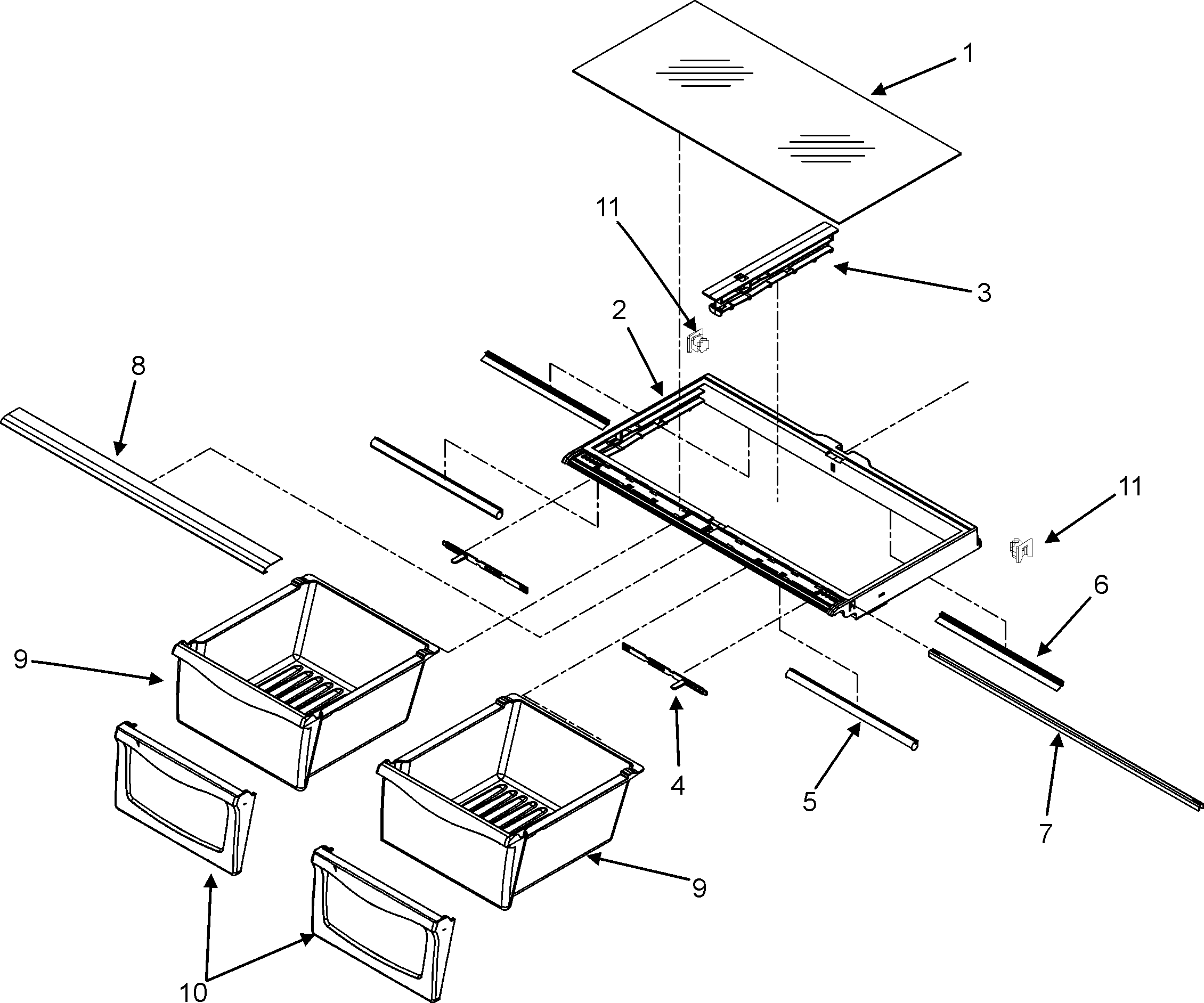 CRISPER ASSEMBLY