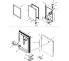 Maytag MBL2262HES refrigerator door diagram