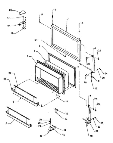 Fz door assy