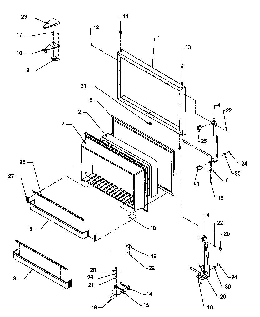 Fz door assy