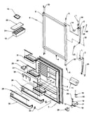 Ref door assy