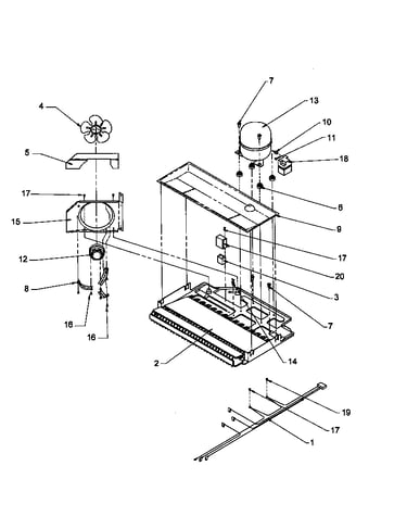 Compressor compartment