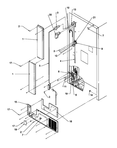 Cabinet back