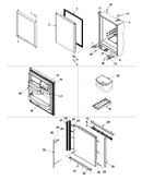 Refrigerator door