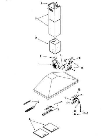 Hood components (complete)