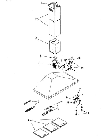 Hood components (complete)