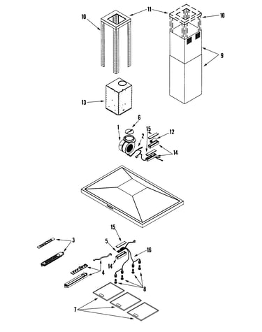 Hood components (complete)