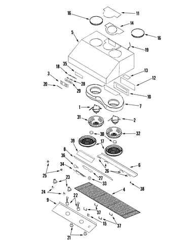 Hood components (complete)