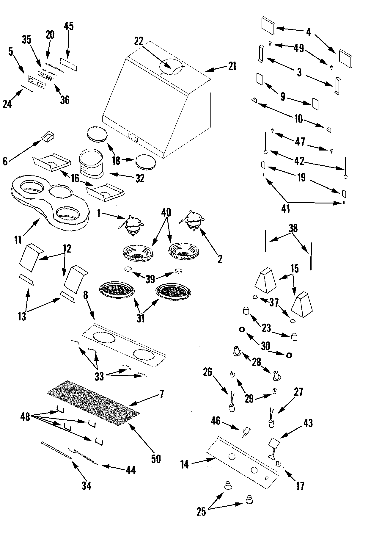 Hood components