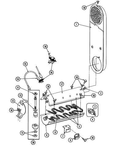Inlet duct & heater assembly