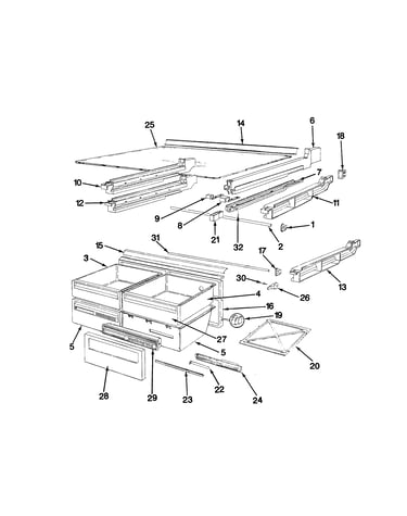 Chest of drawers