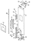 Freezer outer door
