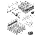 Maytag MDB7600AWW track & rack assembly diagram