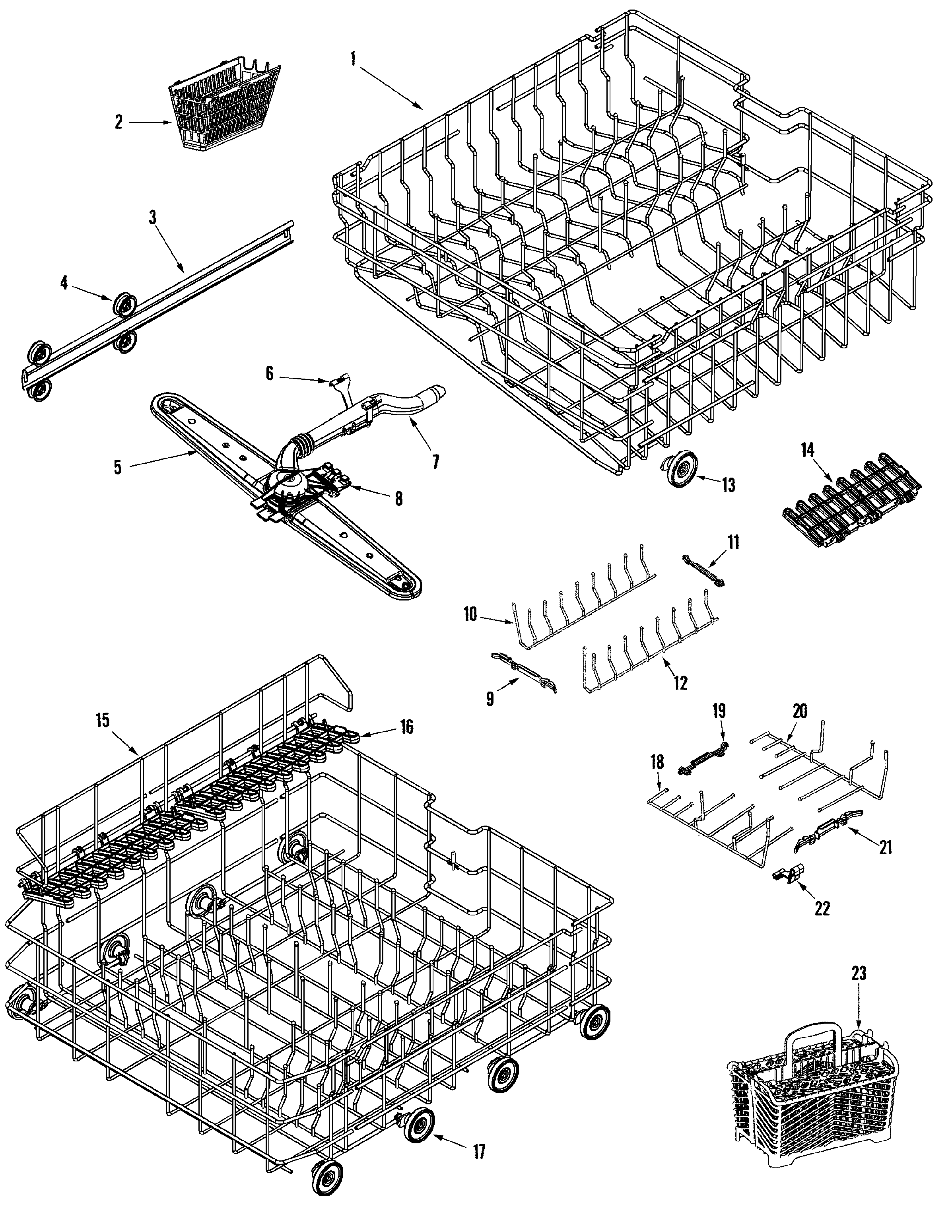 TRACK & RACK ASSEMBLY