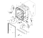 Maytag MDBH970AWB tub diagram