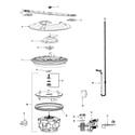 Maytag MDBH970AWB pump & motor diagram
