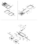 Refrigerator shelving
