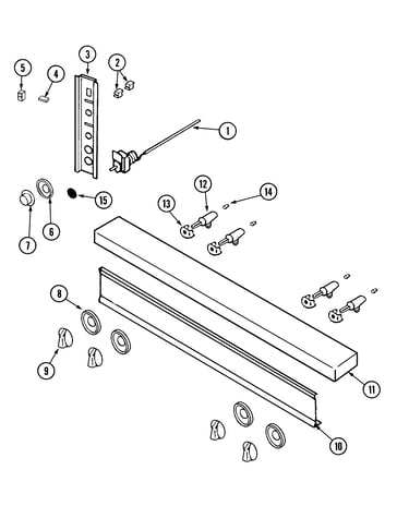 Manifold panel/gas controls