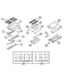 Top assembly/gas controls