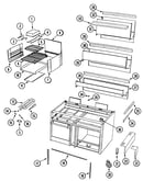 Oven body/gas controls