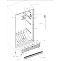Amana AU150KW-P1317715WW freezer compartment diagram