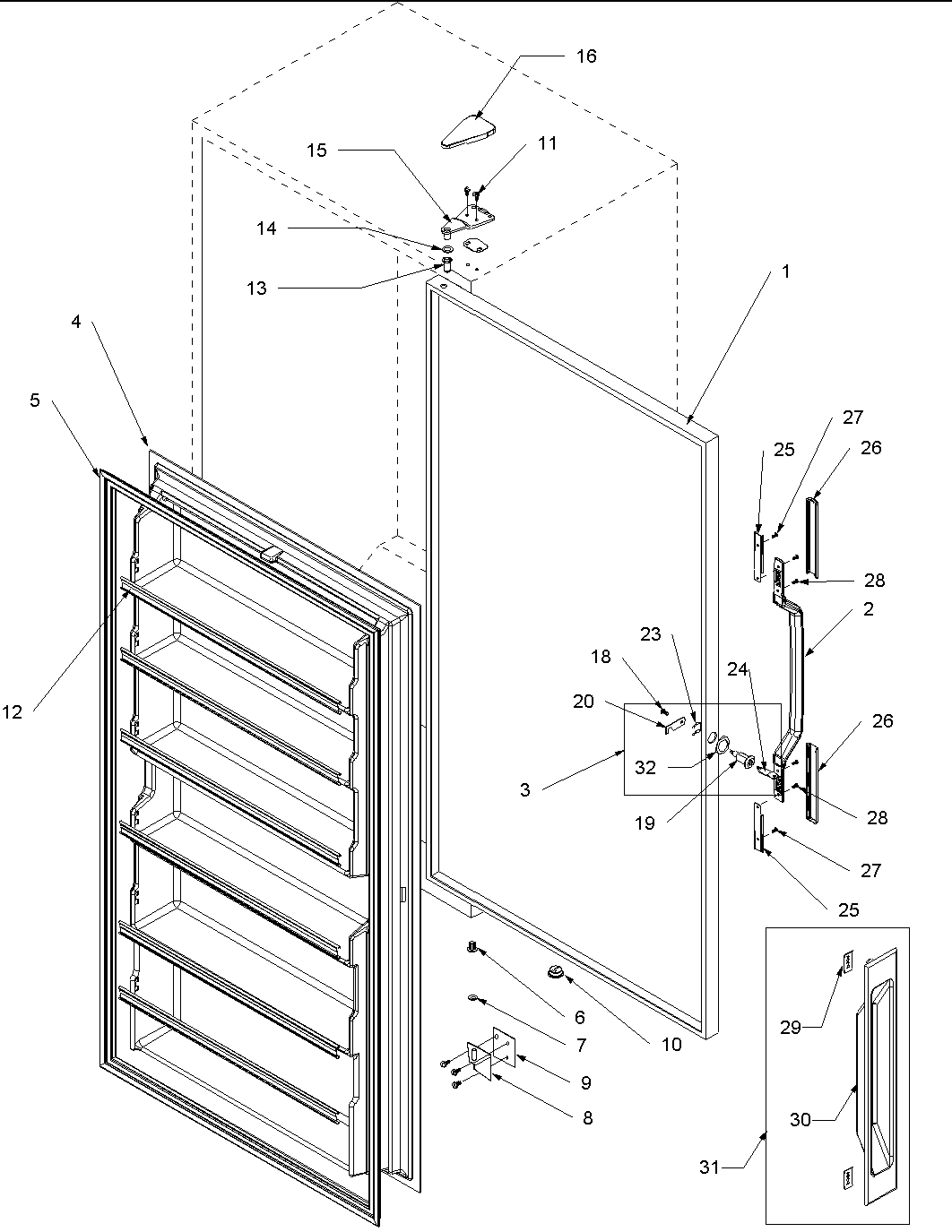 Door assembly