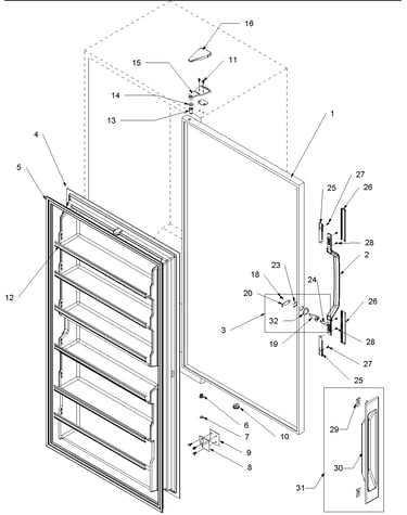 Door assembly