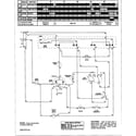 Amana NDE2330AYW wiring information (series 12) diagram