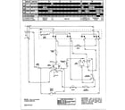 Amana NDE2330AZW wiring information (series 12) diagram