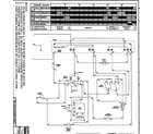 Amana NDG2330AWW wiring information diagram
