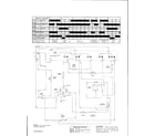 Amana NDE7800AYW wiring information (series 11) diagram